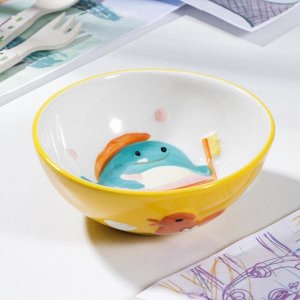 Товар без бренда Миска «Купидон Дино», 300 мл, d=12,5 см