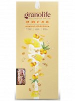 Мюсли - гранола Granolife ананас/облепиха 400г коробка (1х6) (#20) Россия (шк 0505)