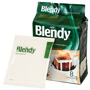 Кофе AGF Blendy спешиал молотый фильтр-пакет 8шт
