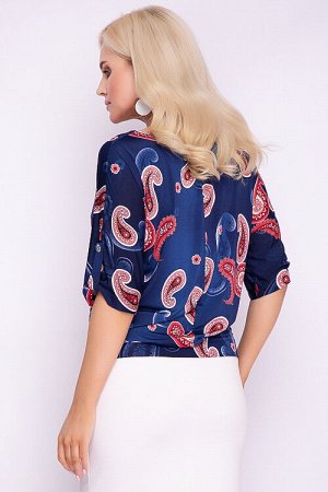 Блузка Блузка из трикотажного полотна.
30% вискоза 65% п/э,5% эластан