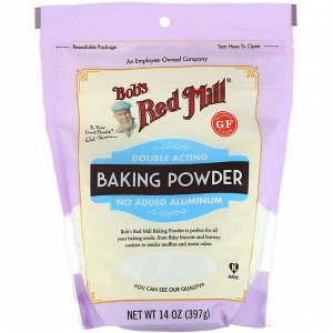 Bob's Red Mill Разрыхлитель Baking Powder Gluten Free 14 oz (397 g)