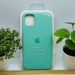 Силиконовый чехол для IPHONE 11 цвет 50 (все наклейки,лого вырезан, микрофибра,не пачкается,улучшенное качество)