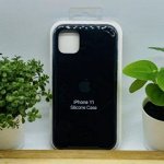 Силиконовый чехол для IPHONE 11 цвет №18 (все наклейки,лого вырезан, микрофибра,не пачкается,улучшенное качество)