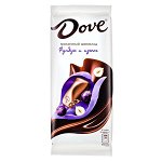 шоколад DOVE изюм и дробленный фундук 90 г