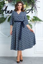 Платье Anastasia 562 синий
