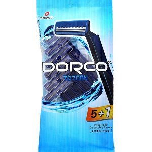 'DORCO Cтанки для бритья одноразовые Dorco 2, (5+1 шт) # § *