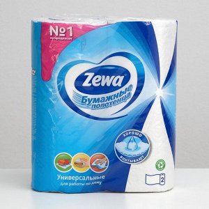 Бумажные полотенца Zewa, 2 слоя, 2 шт.