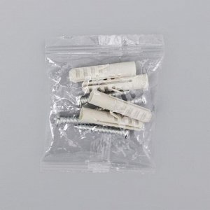 Диспенсер для антисептика или жидкого мыла, механический, 350 мл, пластик, цвет белый