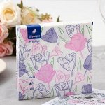 Салфетки бумажные &quot;Перышко&quot; Melody Prestige 33х33 3сл 20л