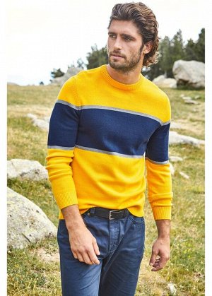 Пуловер Пуловер  желтый  BON_PRIX