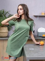 Трикотажное платье-футболка Lingeamo