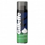 GILLETTE Пена для бритья Menthol (с ароматом ментола) 200мл
