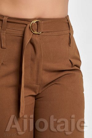 Укорененные брюки в комплекте с ремешком