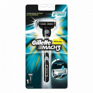 Gillette Mach3 бритвенный станок с 1 кассетой без подставки, серия Classic