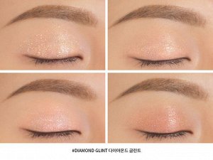 3CE Stylenanda Палетка теней для век 4 цвета Eye Color Palette Mini Multi Diamond Glint, 3,5 гр