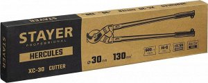 Кабелерез XC-30 Кабелерез, STAYER, предназначен для резки небронированного одножильного и многожильного кабеля из цветных металлов без деформации и замятия краев.

Max диаметр кабеля, мм: 30
Серия: Pr
