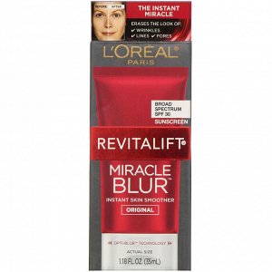 L'Oreal, Revitalift Miracle Blur, мгновенное выравнивание кожи, оригинал, SPF 30, 35 мл