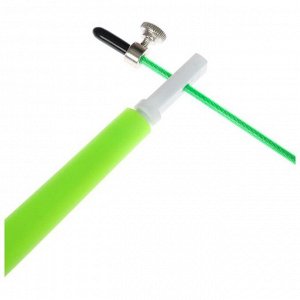 Набор для фитнеса (эспандер ленточный+скакалка скоростная), цвет зеленый