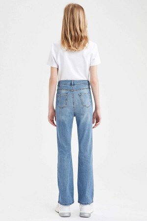 джинсы Размеры модели: рост: 1,5 Надет размер: 10/11 лет = Эластан2%,Хлопок 98%