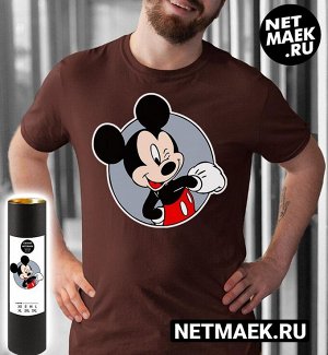 Футболка Mickey Mouse Dark, цвет коричневый