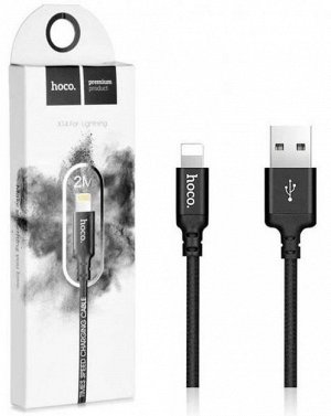 Зарядный Кабель HOCO USB на Lightning “X14 Times speed” 2M зарядка и передача данных