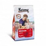 Karmy Медиум Юниор Индейка  2кг Корм для щенков средних пород *6