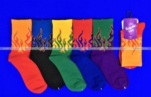 SUPER цветные носки С ПРИНТОМ универсальные