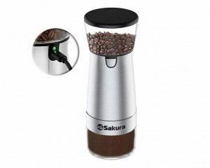 Кофемолка SA-6165 жернов аккум Li-Poli USB