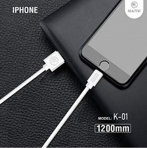 Зарядный Кабель MARK Quick Charge USB на Lightning зарядный кабель