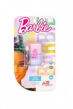 Детская декоративная косметика Ange Like Me,линия BARBIE.Тени для  век (сиреневый/розовый))