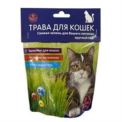 Трава для кошек ( дой-пак)