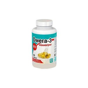 Омега-3 концентрат 60% капс. по 500 мг №90