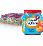 ФРУТОНЯНЯ Пюре 100г мясо индейки-овощи большая упаковка 12 шт