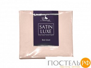 114911502-сгL09 Простыня Satin Luxe (без резинки) 215х220 чайная роза