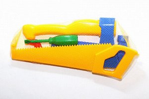 Пластиковый строительный набор инструментов (5 предметов)