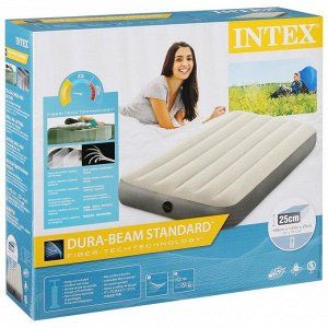 Кровать надувная Deluxe Twin, 99 х 191 х 25 см, 64101 INTEX