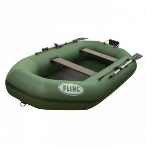 Надувная лодка FLINC F280TL, цвет оливковый