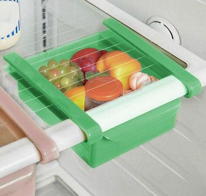 Полка подвесная в холодильник, 16,5×16×8 см, цвет МИКС