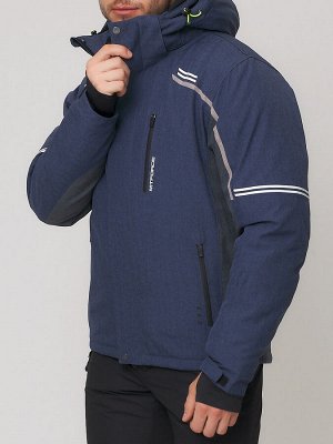Мужская зимняя горнолыжная куртка MTFORCE темно-синего цвета 1971-1TS