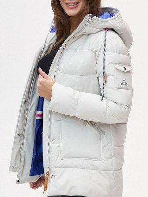 Куртка зимняя MTFORCE светло-серого цвета 2080SS