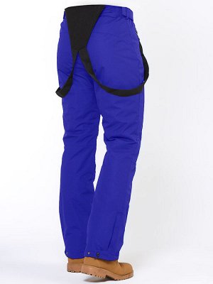 Мужские зимние горнолыжные брюки синего цвета 18005S