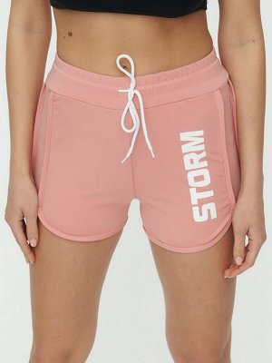 Спортивные шорты женские розового цвета 3005R
