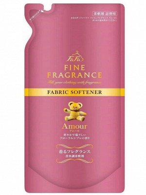 Антистатический кондиционер FaFa Fine Fragrance "Amour" для белья с роскошным цветочно-шипровым ароматом 500 мл, мягкая упаковка / 16