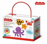 Пазлы контурные &quot;Обитатели моря&quot; Baby Toys