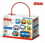 Пазлы контурные Половинки &quot;Транспорт&quot; Baby Toys