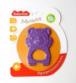 Прорезыватель &quot;Мишка&quot; Baby Toys (цвет в ассортименте)