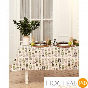 Скатерть "Этель" Kitchenware  149х180см, 100% хл, саржа 190 г/м2 5511214