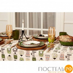 Скатерть "Этель" Kitchenware  149х180см, 100% хл, саржа 190 г/м2 5511214