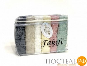 Кухонный набор полотенец   Fakili  "PERA SOFT" бамбук 30*50 6 шт. HM 689 (V-3)