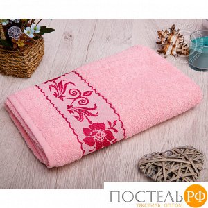 Прованс хлопок АРТ Дизайн полотенце 50*90 розовый (арт. ПМ.50.90)